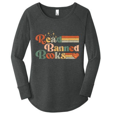 Read Banned Books Week Reader Women's Perfect Tri Tunic Long Sleeve Shirt