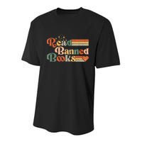 Read Banned Books Week Reader Youth Performance Sprint T-Shirt