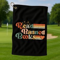 Read Banned Books Week Reader Golf Towel