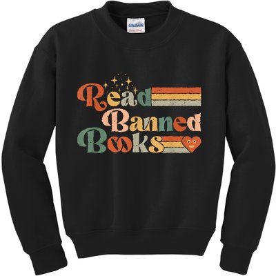 Read Banned Books Week Reader Kids Sweatshirt