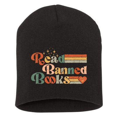 Read Banned Books Week Reader Short Acrylic Beanie