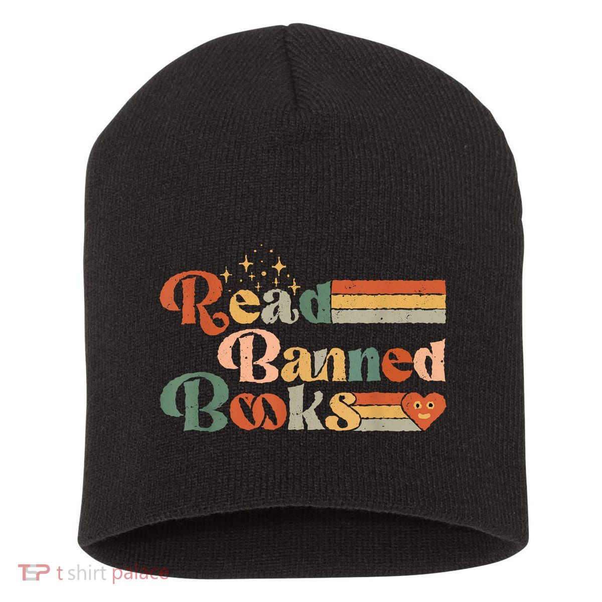 Read Banned Books Week Reader Short Acrylic Beanie