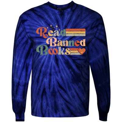 Read Banned Books Week Reader Tie-Dye Long Sleeve Shirt