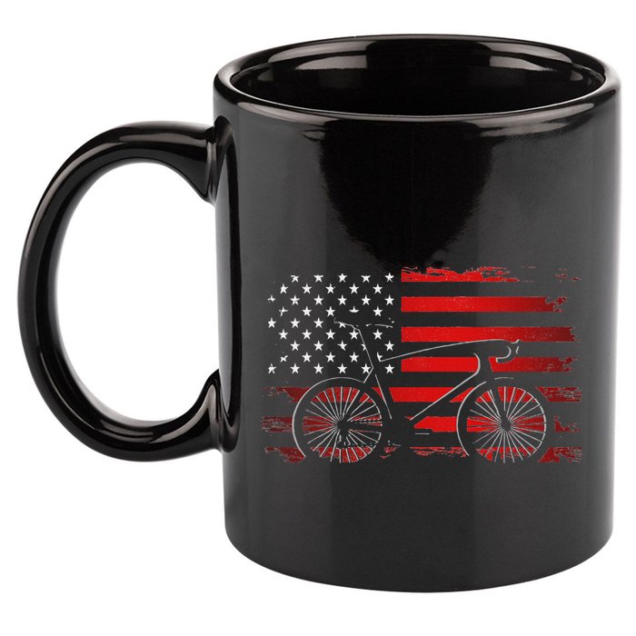 Road Biking Bicycle Cycling 11oz C Handle Ceramic Mug
