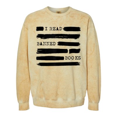 Read Banned Books Colorblast Crewneck Sweatshirt