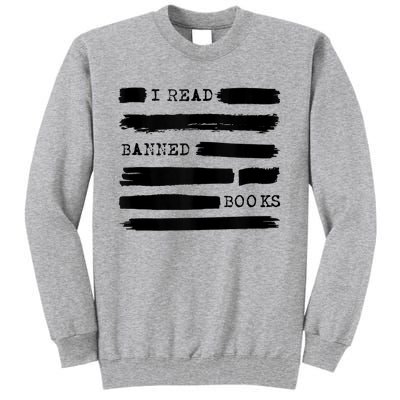 Read Banned Books Tall Sweatshirt