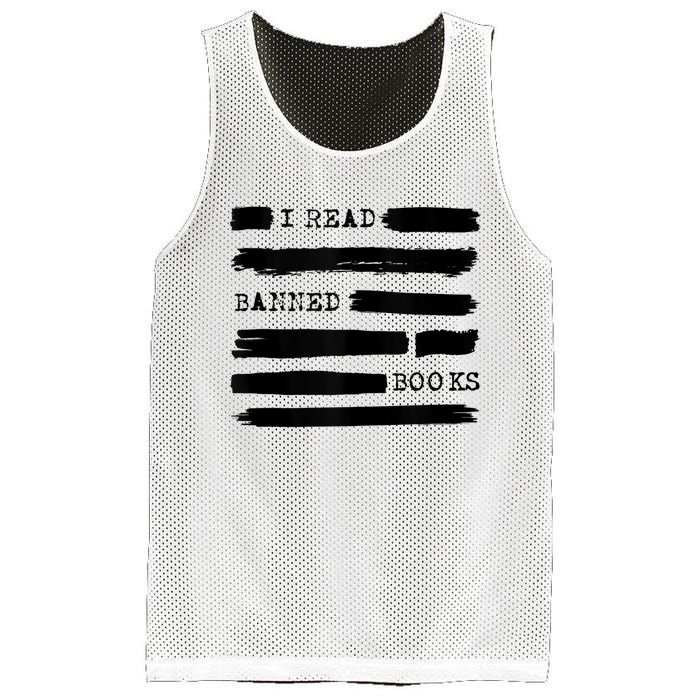 Read Banned Books Mesh Reversible Basketball Jersey Tank