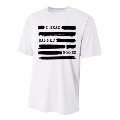 Read Banned Books Performance Sprint T-Shirt