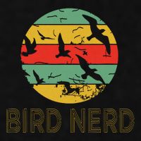 Retro Birding Bird Watching Nerd Funny Bird Watcher Ladies PosiCharge Tri-Blend Wicking Tank