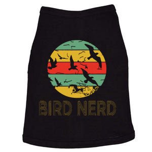 Retro Birding Bird Watching Nerd Funny Bird Watcher Doggie Tank