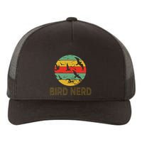 Retro Birding Bird Watching Nerd Funny Bird Watcher Yupoong Adult 5-Panel Trucker Hat