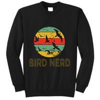 Retro Birding Bird Watching Nerd Funny Bird Watcher Sweatshirt