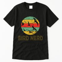 Retro Birding Bird Watching Nerd Funny Bird Watcher Tall T-Shirt