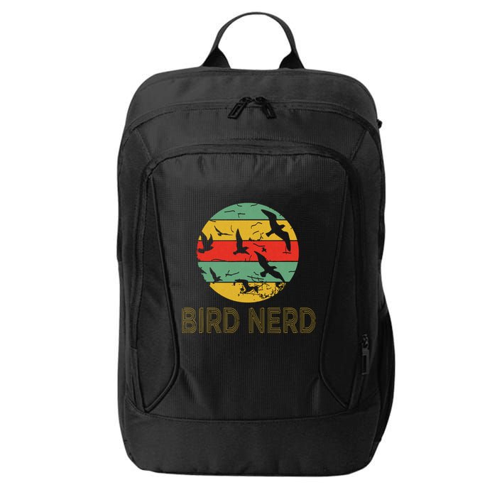 Retro Birding Bird Watching Nerd Funny Bird Watcher City Backpack