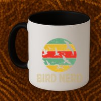 Retro Birding Bird Watching Nerd Funny Bird Watcher Mug