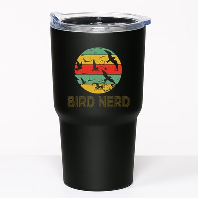 Retro Birding Bird Watching Nerd Funny Bird Watcher Tumbler