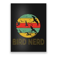 Retro Birding Bird Watching Nerd Funny Bird Watcher Poster