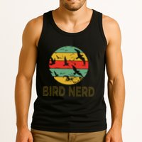Retro Birding Bird Watching Nerd Funny Bird Watcher Tank Top