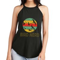 Retro Birding Bird Watching Nerd Funny Bird Watcher Women's Perfect Tri Rocker Tank
