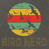 Retro Birding Bird Watching Nerd Funny Bird Watcher Cotton Canvas Backpack