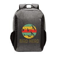 Retro Birding Bird Watching Nerd Funny Bird Watcher Vector Backpack