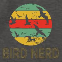 Retro Birding Bird Watching Nerd Funny Bird Watcher Vector Backpack