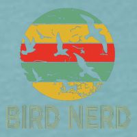 Retro Birding Bird Watching Nerd Funny Bird Watcher Sueded Cloud Jersey T-Shirt