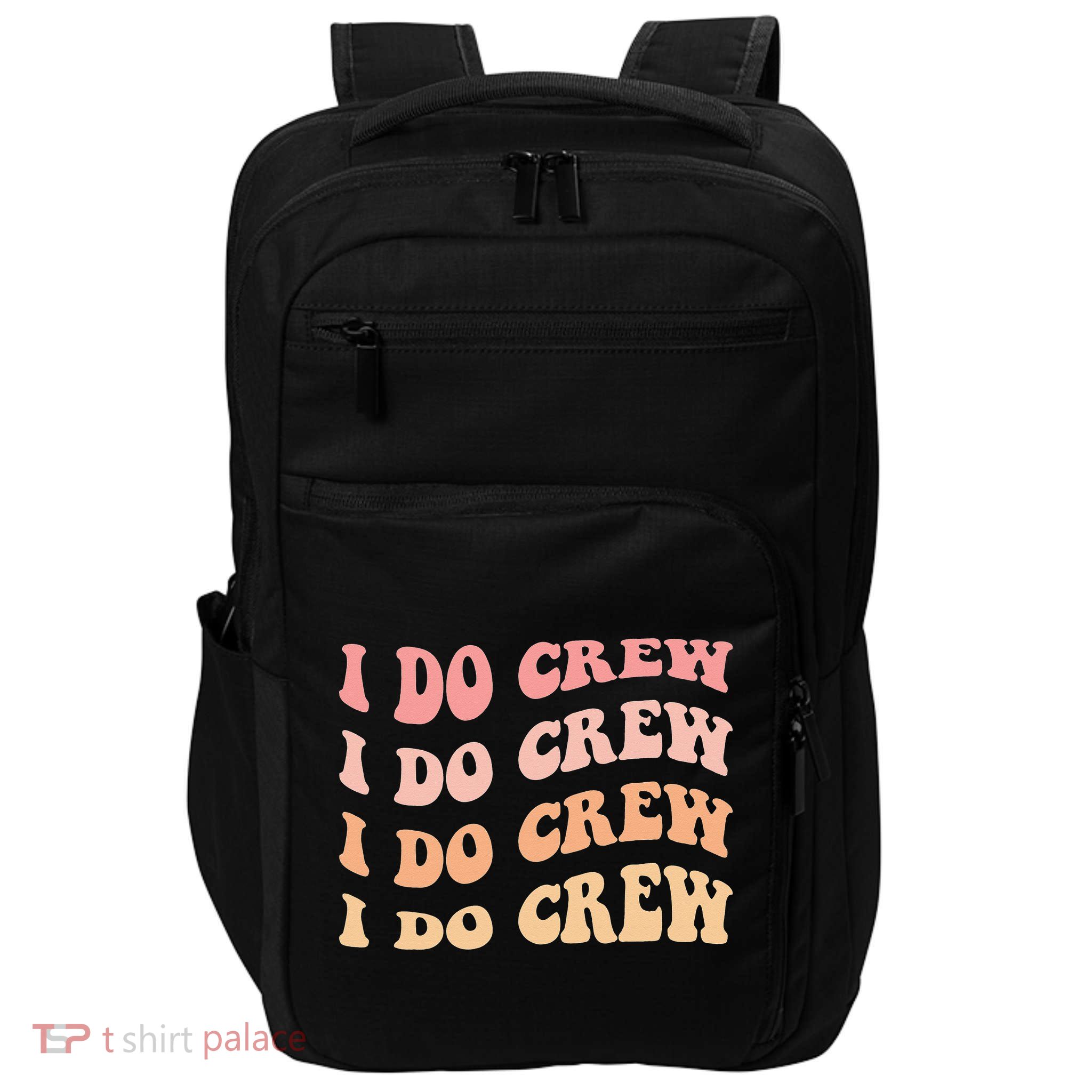 Retro Batch Bachelorette Party Outfit Cute I Do Crew Impact Tech Backpack