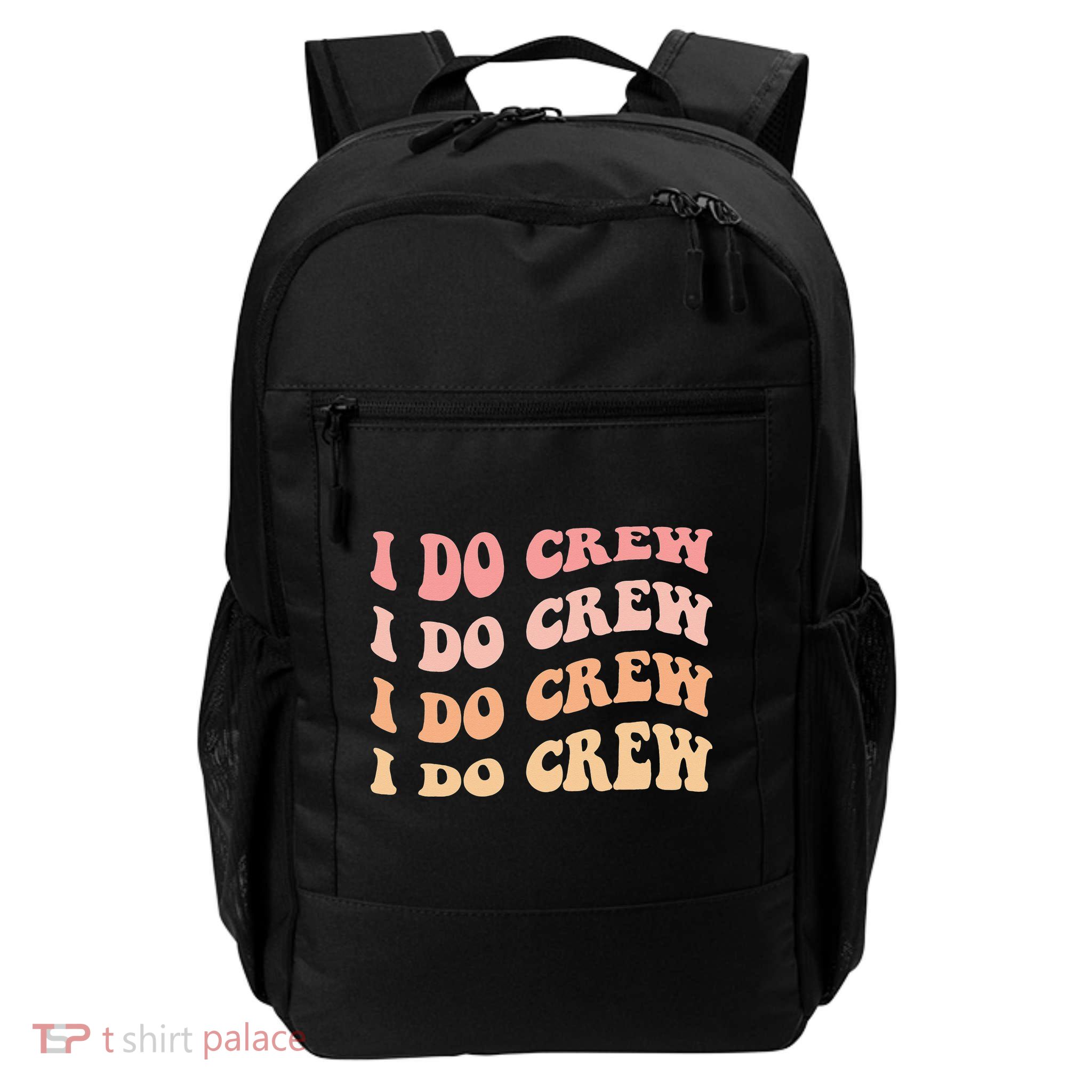 Retro Batch Bachelorette Party Outfit Cute I Do Crew Backpack