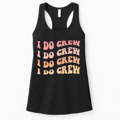 Retro Batch Bachelorette Party Outfit Cute I Do Crew Womens Tank Top