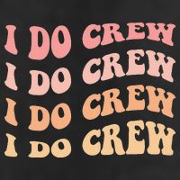 Retro Batch Bachelorette Party Outfit Cute I Do Crew Golf Towel