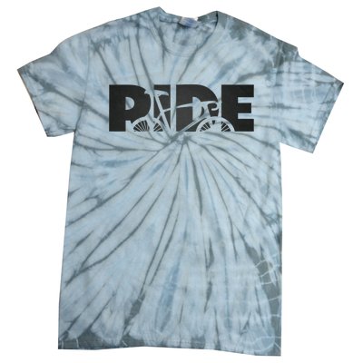 Road Biking Bicycle Cycling Tie-Dye T-Shirt