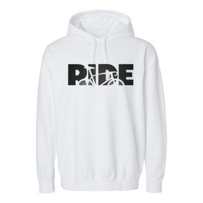 Road Biking Bicycle Cycling Garment-Dyed Fleece Hoodie