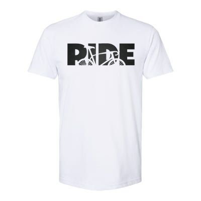 Road Biking Bicycle Cycling Softstyle® CVC T-Shirt