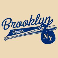 Retro Brooklyn Bums New York Baseball Ebbets Field Drawstring Bag