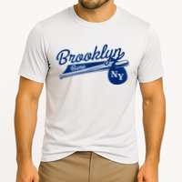 Retro Brooklyn Bums New York Baseball Ebbets Field Cooling Performance Crew T-Shirt