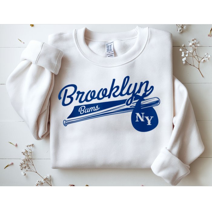 Retro Brooklyn Bums New York Baseball Ebbets Field Sweatshirt