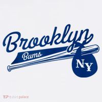 Retro Brooklyn Bums New York Baseball Ebbets Field Tall T-Shirt