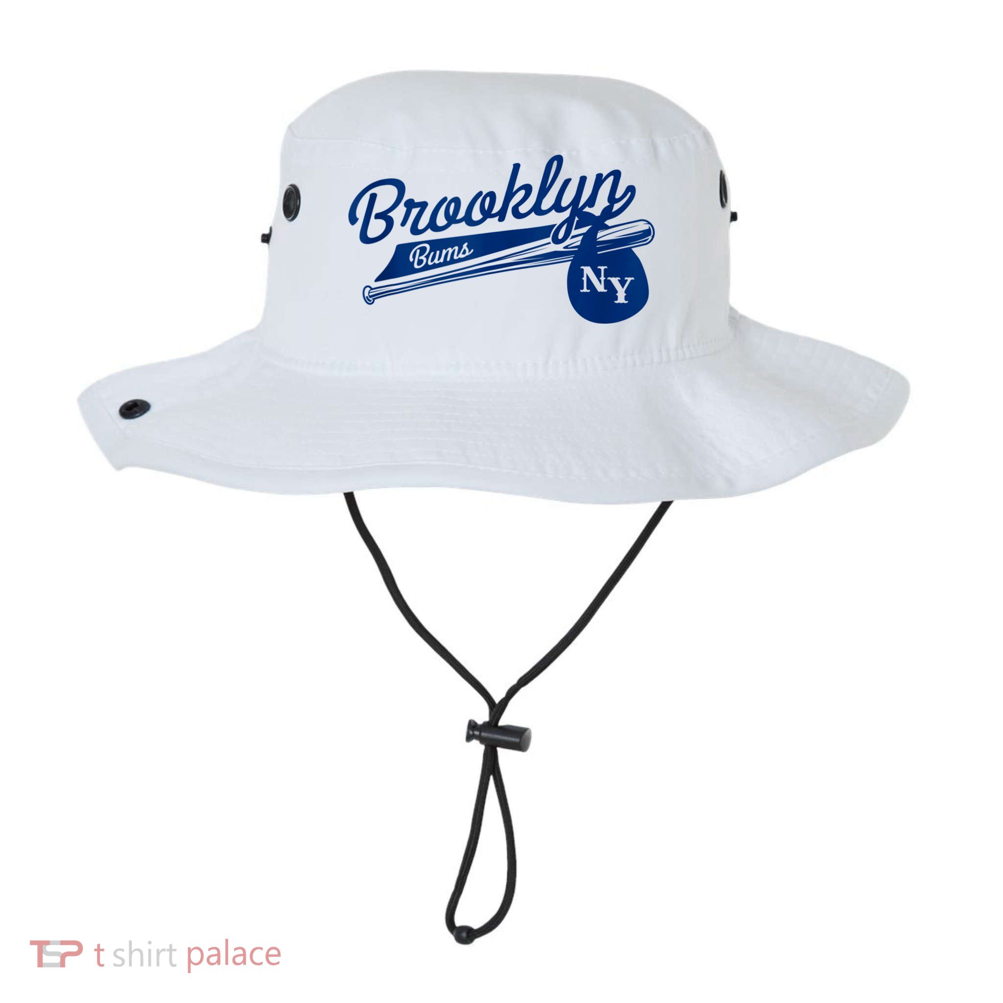 Retro Brooklyn Bums New York Baseball Ebbets Field Bucket Hat