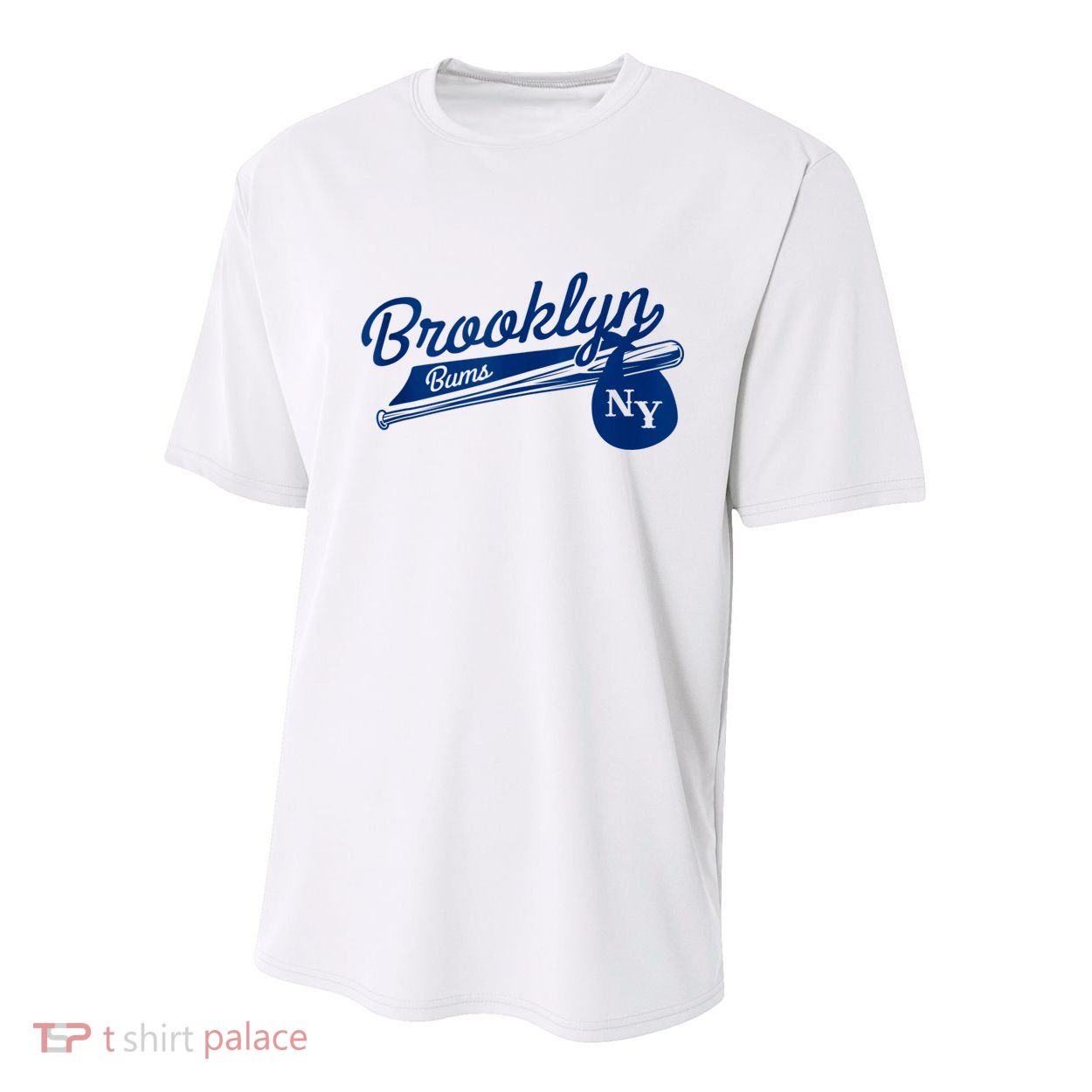 Retro Brooklyn Bums New York Baseball Ebbets Field Youth Performance Sprint T-Shirt