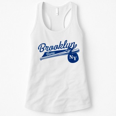 Retro Brooklyn Bums New York Baseball Ebbets Field Womens Tank Top