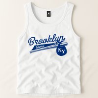 Retro Brooklyn Bums New York Baseball Ebbets Field Tank Top