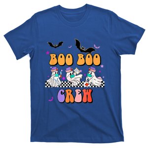 Retro Boo Boo Crew Ghost Hippie Halloween Trick Or Treat Pun Great Gift T-Shirt