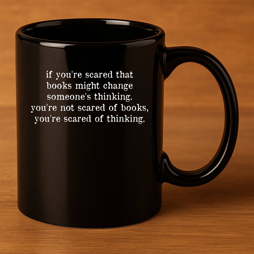 Read Banned Books 11oz C Handle Ceramic Mug