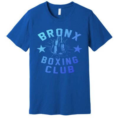 Retro Bronx Boxing Club Vintage Distressed Boxer Gift Premium T-Shirt