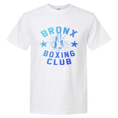 Retro Bronx Boxing Club Vintage Distressed Boxer Gift Garment-Dyed Heavyweight T-Shirt