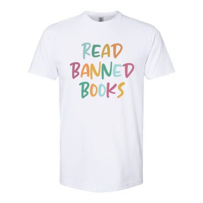 Read Banned Books Librarian Bibliophile Gift Softstyle CVC T-Shirt