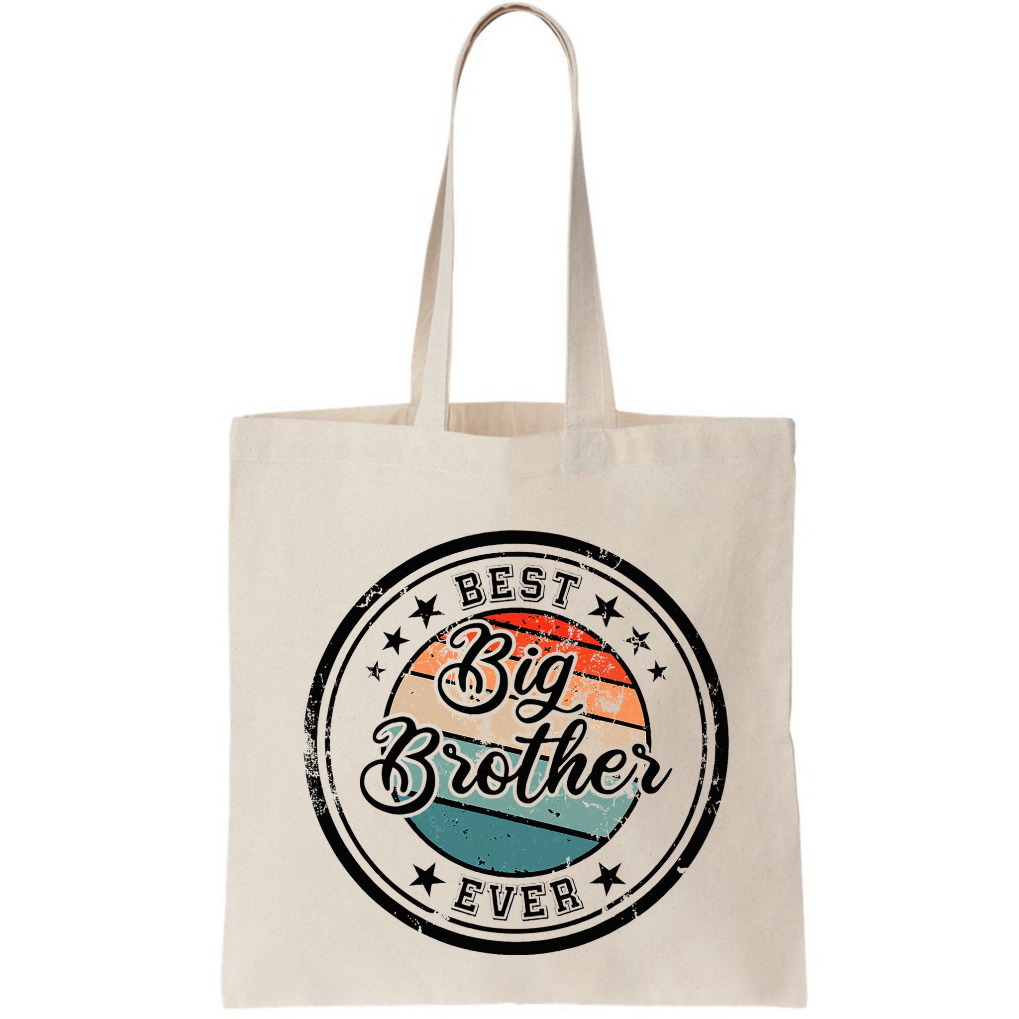 Retro Best Big Brother Ever Big Brother Bag