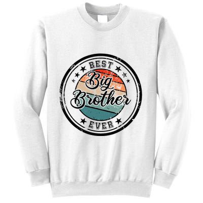 Retro Best Big Brother Ever Big Brother Sweatshirt