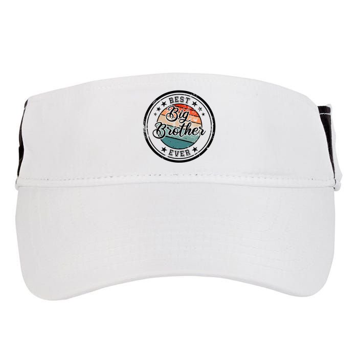 Retro Best Big Brother Ever Big Brother Adult Drive Performance Visor